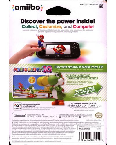 Figura Nintendo amiibo - Yoshi [Super Mario] - 4